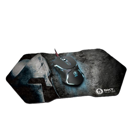 KIT GAMER MOUSE+PAD BKT SPARTAN 6D MP39