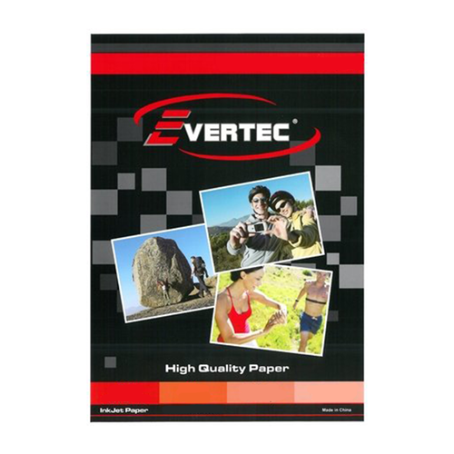 PAPEL 160G FOTO GLOSSY EVERTEC 100H DOB FAZ LASER