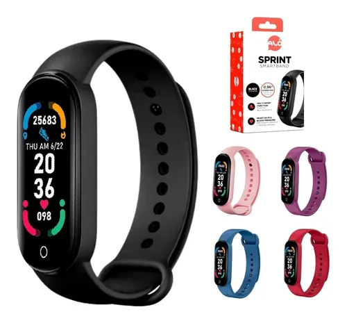 SMARTBAND ALO SPRINT NEGRO/ROSA/VIOLETA