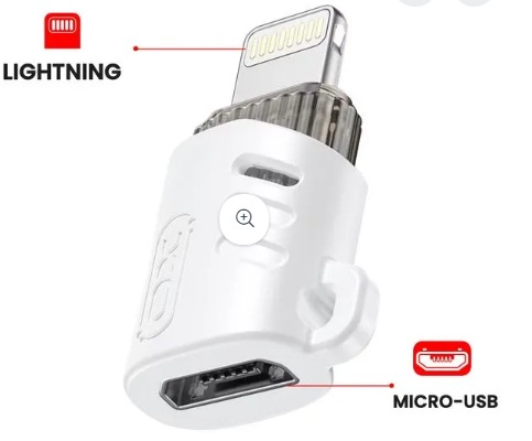ADAPTADOR OTG LIGHTNING / MICRO USB M/H XO NB256F