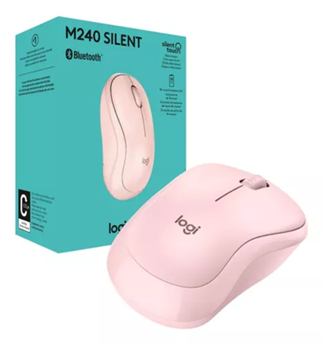 MOUSE BT LOGITECH M240 SILET ROSA