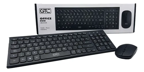 KIT TECLADO/MOUSE WIRE GTC CBG-026 OFFICE