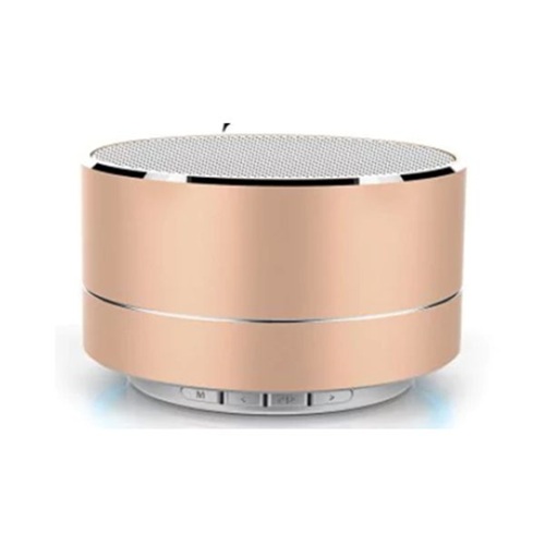 PARLANTE BT SHURE MINI CILINDRO DORADO