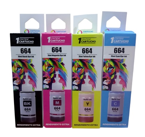 BOT. ALT. EPSON T664 MAGENTA PREMIUM 70ML P/L210/