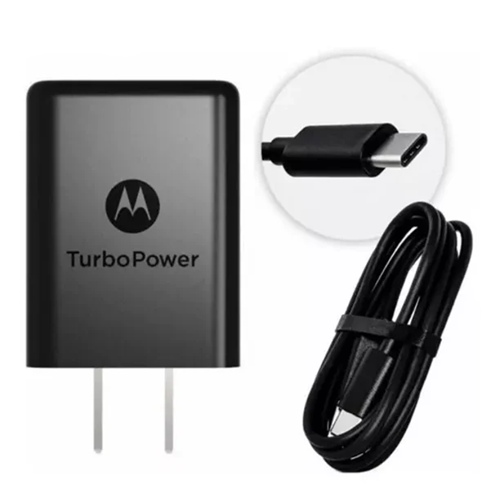 CARGADOR CELU C/CABLE MOTOROLA USB-C 15W 4.0A ORIG