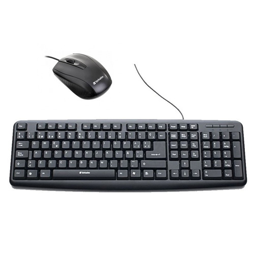 KIT TECLADO/MOUSE USB VERBATIM 98111