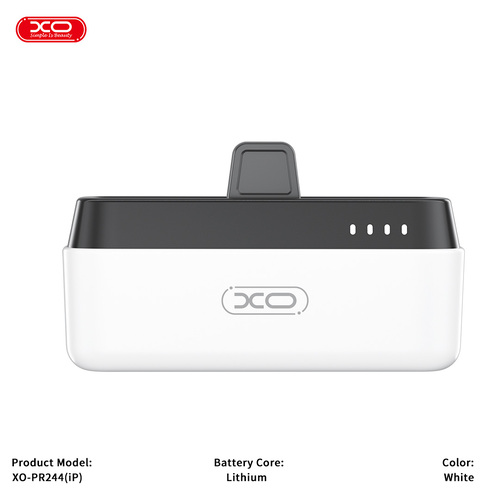 CARGADOR PORT. POWER BANK XO 5000mAh PR244 USB-C