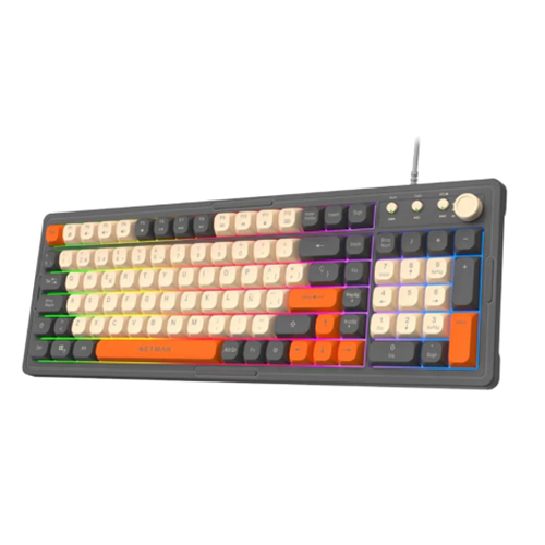 TECLADO USB GAMER SIMIL MECANICO NETMAK NM-TM32