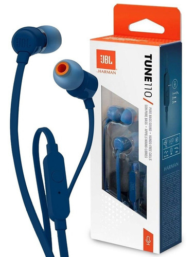 AURI IN EAR PLUG JBL TUNE T110 AZUL