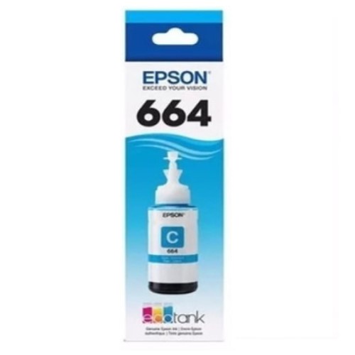 BOT. EPSON T664 CYAN 70ML P/210/310/475/575/1300