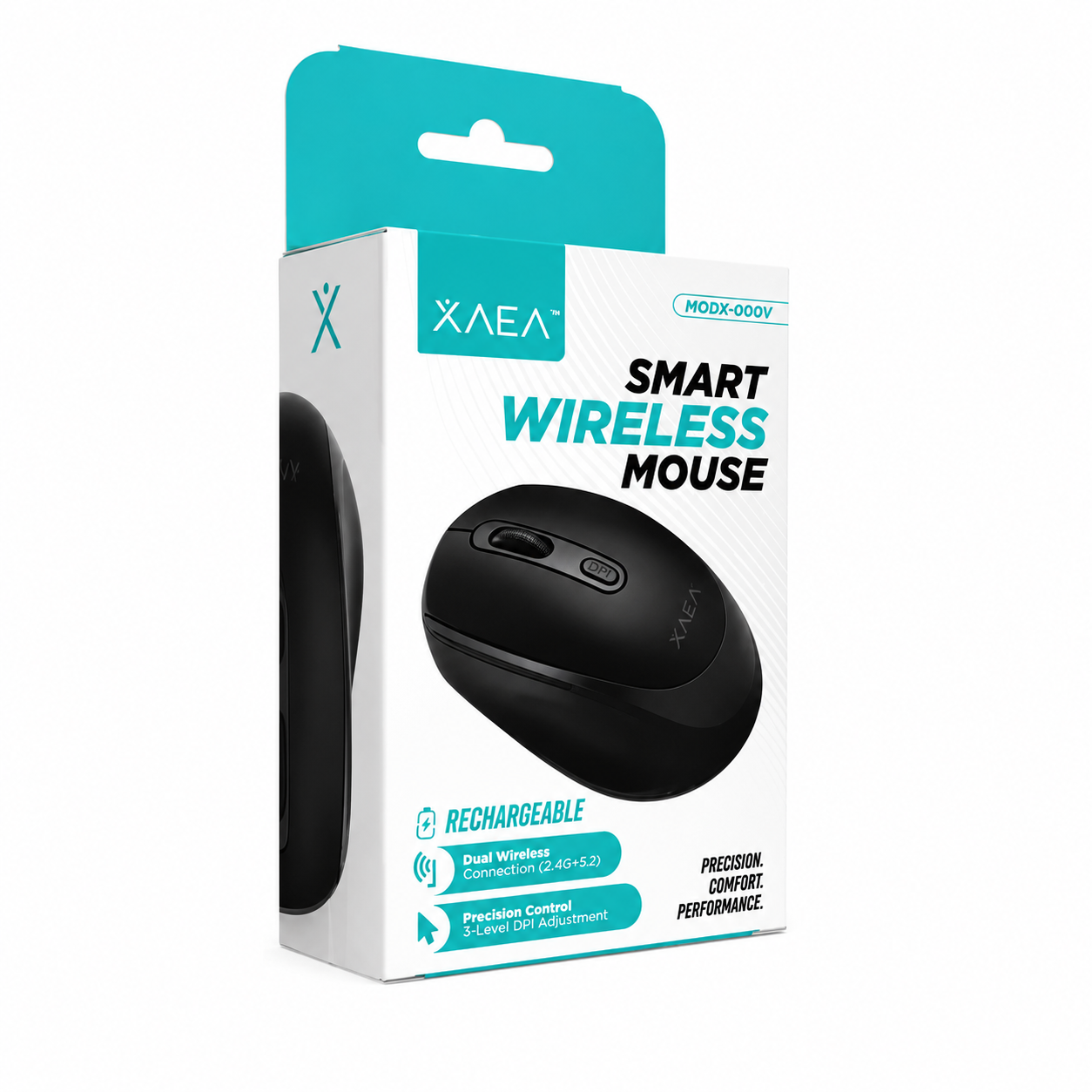 MOUSE WIRE BT XAEA 00DV-C RECARGABLE NEGRO