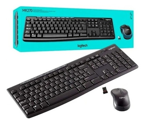TECLADO WIRE LOGITECH KB-270 NEGRO