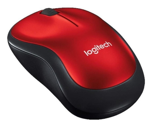 MOUSE WIRE LOGITECH M185 ROJO
