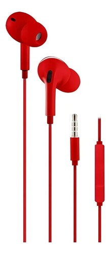 AURI IN EAR PLUG NOGA NG-1650 C/GOMA ROJO