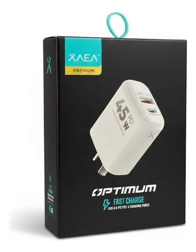 CARGADOR CELU S/CABLE XAEA USB/USB-C 45W 5A B016
