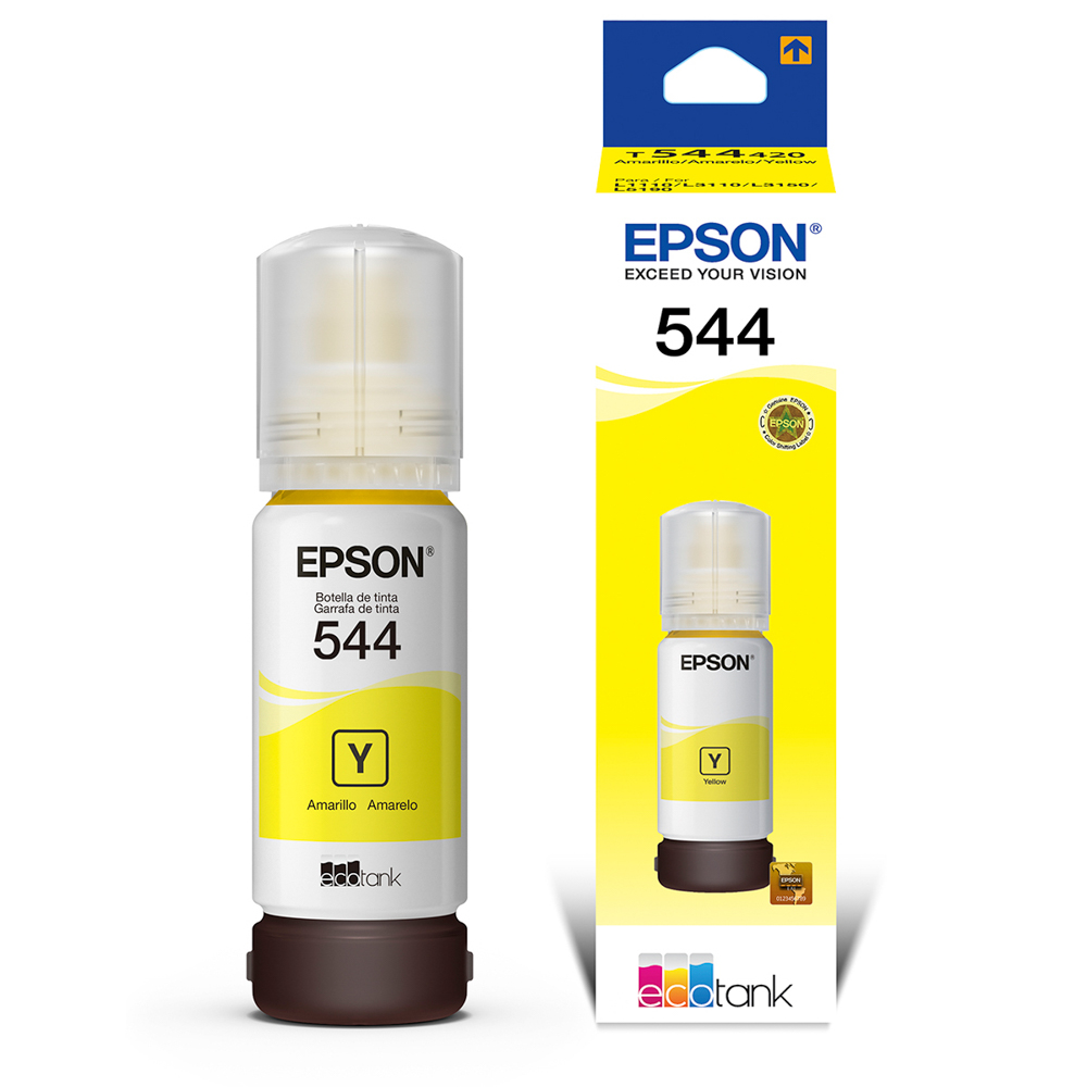 BOT. EPSON T544 AMARILLO 65ML P/L3110/3150/5190