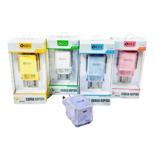 CARGADOR CELU S/CABLE IBEK SALIDA USB-C 7.8A