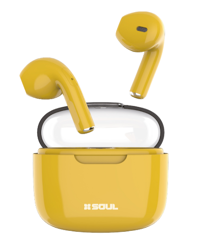 AURI IN EAR BT ESTUCHE SOUL TWS CERO AMARILLO