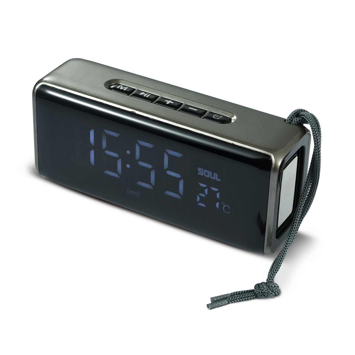 PARLANTE BT SOUL XS450 C/RELOJ VINTAGE