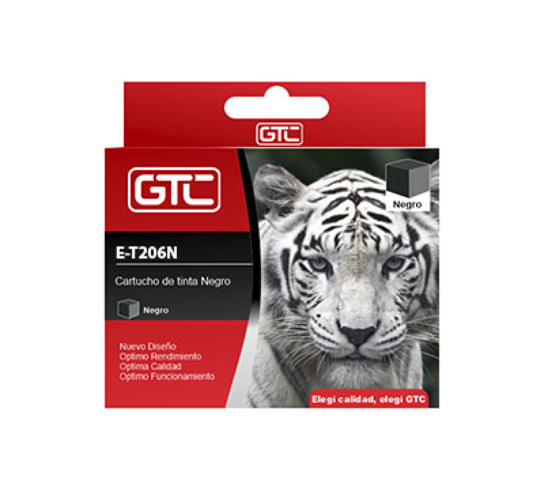 CAR. ALT. EPSON T206 NEGRO GTC P/XP2101