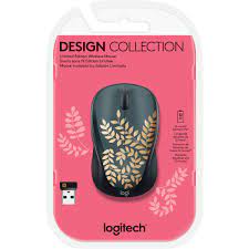 MOUSE WIRE LOGITECH M317C GOLDEN GARDEN