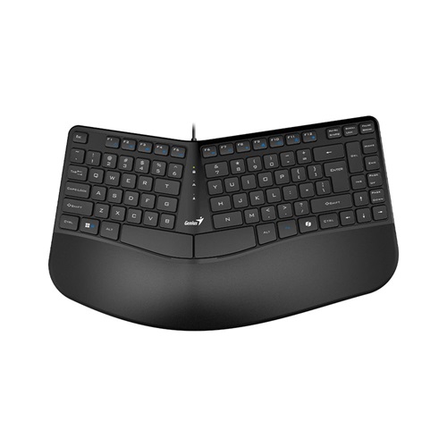 TECLADO USB GENIUS KB-700 ERGONOMICO NEGRO